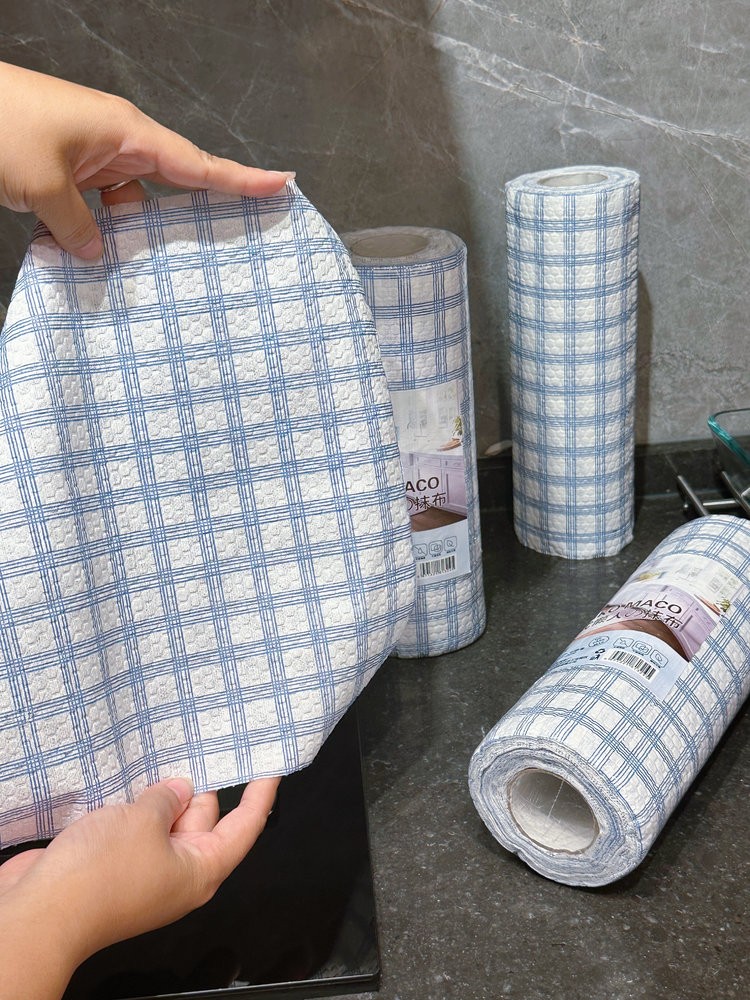 抹布屆的好用王，萬物皆可擦【米可馬可日式懶人抹布4卷】吸水性超強(qiáng)，更厚實(shí)耐用，擦完光亮如新，不留水痕水漬，有了TA其他抹布都不香了