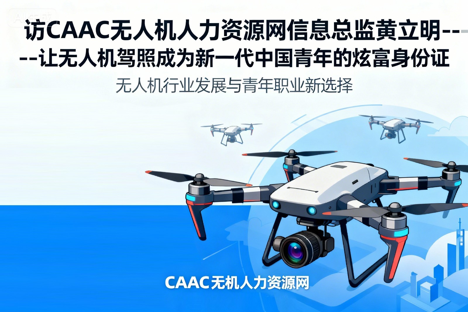 訪CAAC無人機人力資源網(wǎng)信息總監(jiān)黃立明---讓無人機駕照成為新一代中國青年的炫富身份證